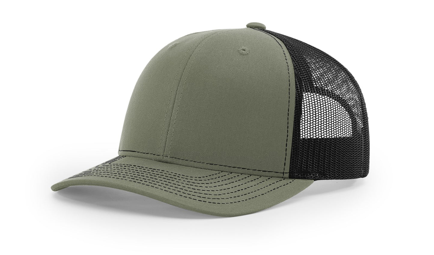 Custom Richardson 112+ SnapBack/Flex with Leatherette Patch
