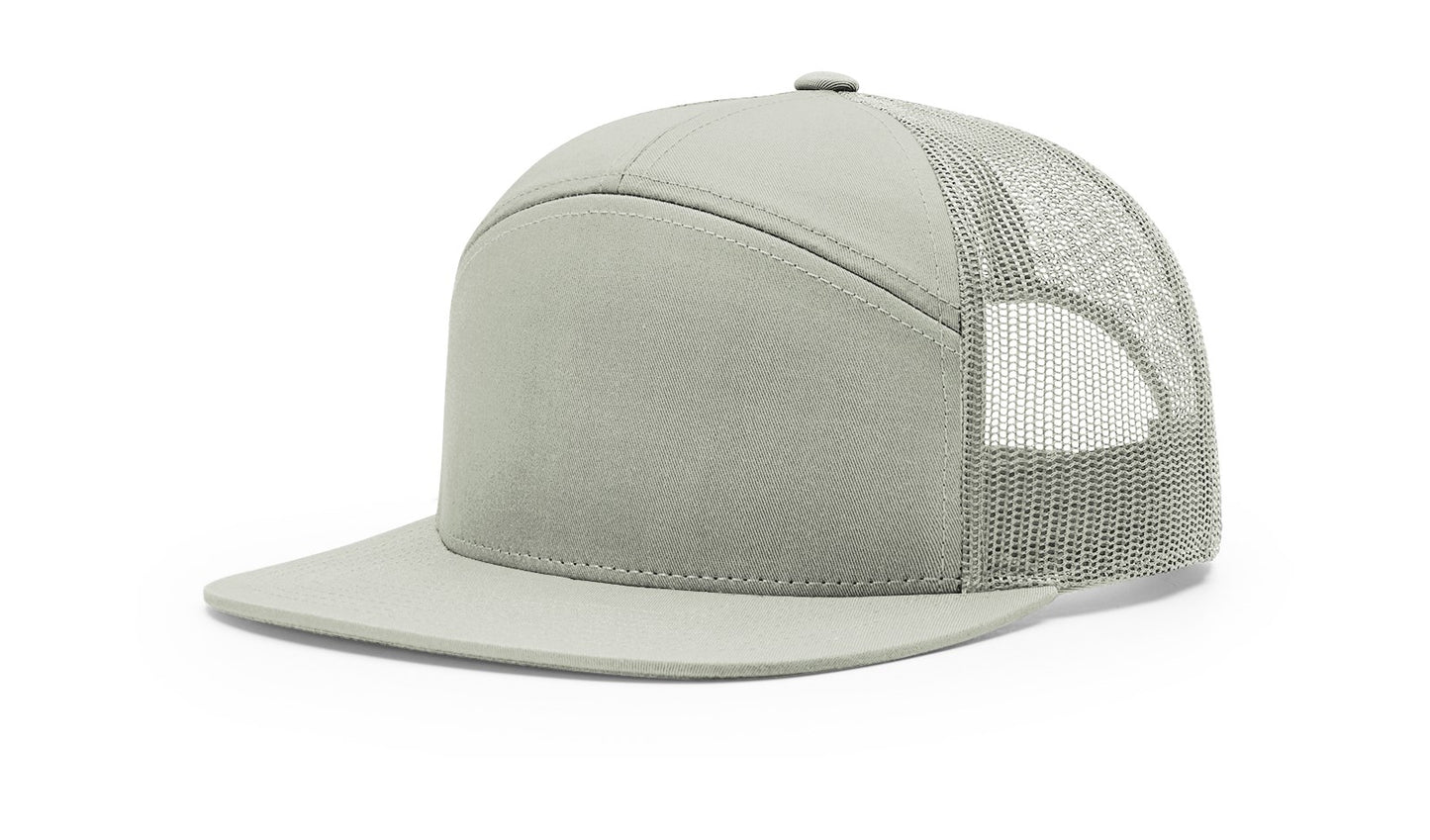 Custom Richardson 168 7 Panel SnapBack with Leatherette Patch