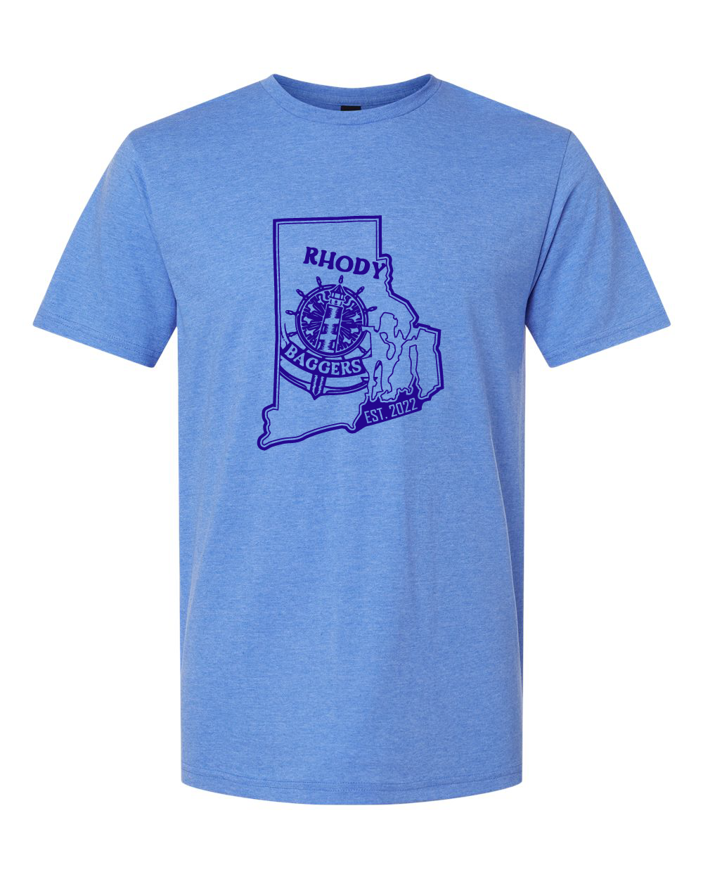 Rhody Baggers State Logo T-Shirt