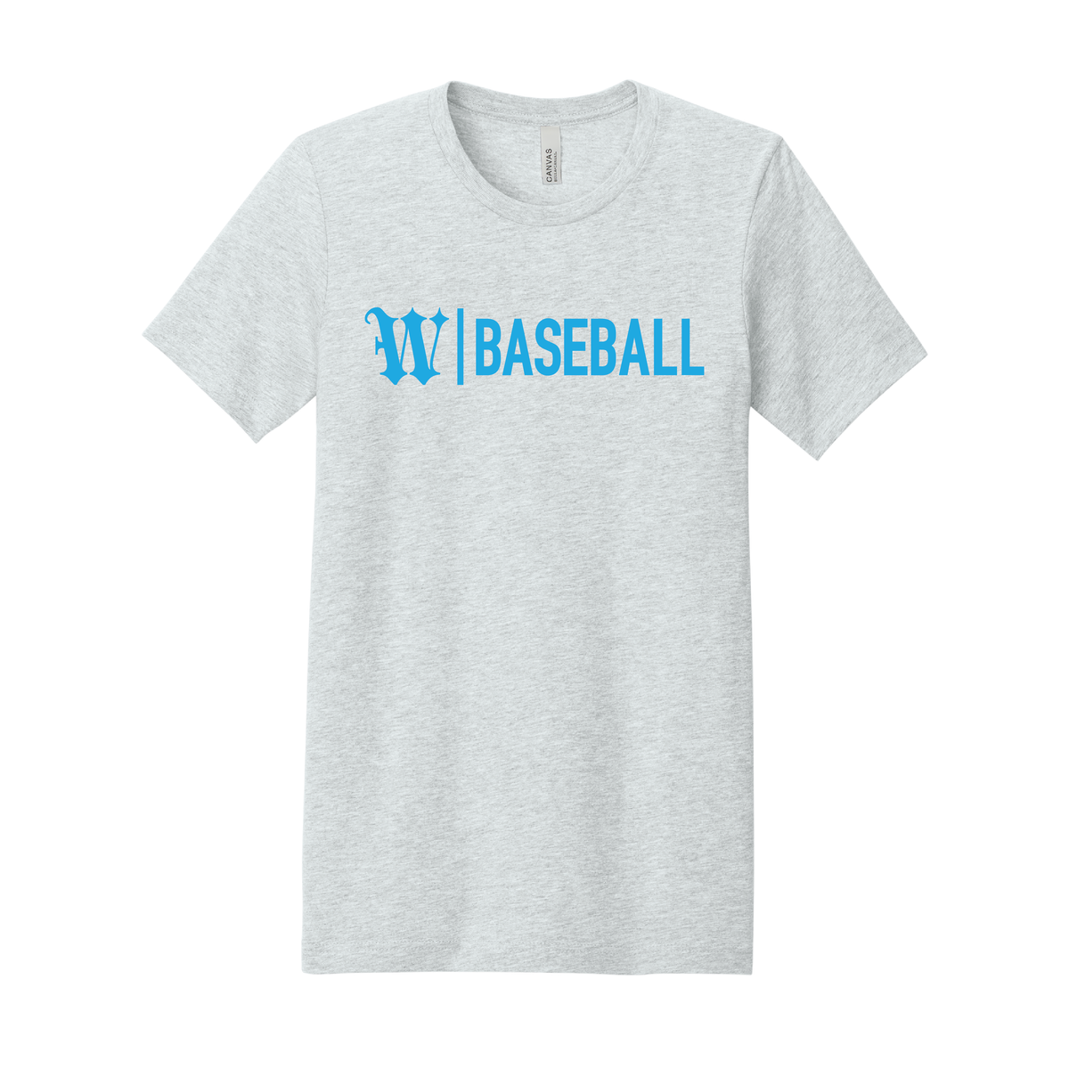 WOW Adult Tshirt Silver