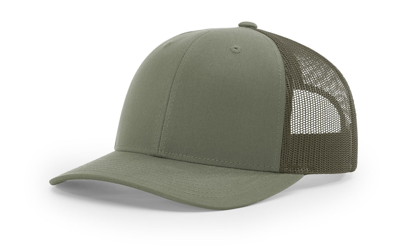Custom Richardson 112 SnapBack with Leatherette Patch