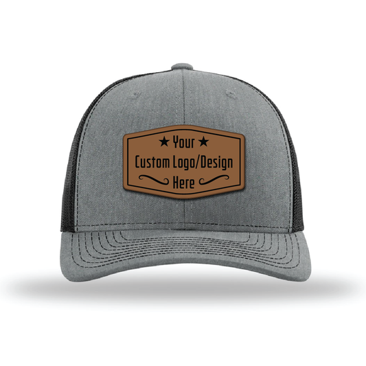 Custom Richardson 112 SnapBack with Leatherette Patch
