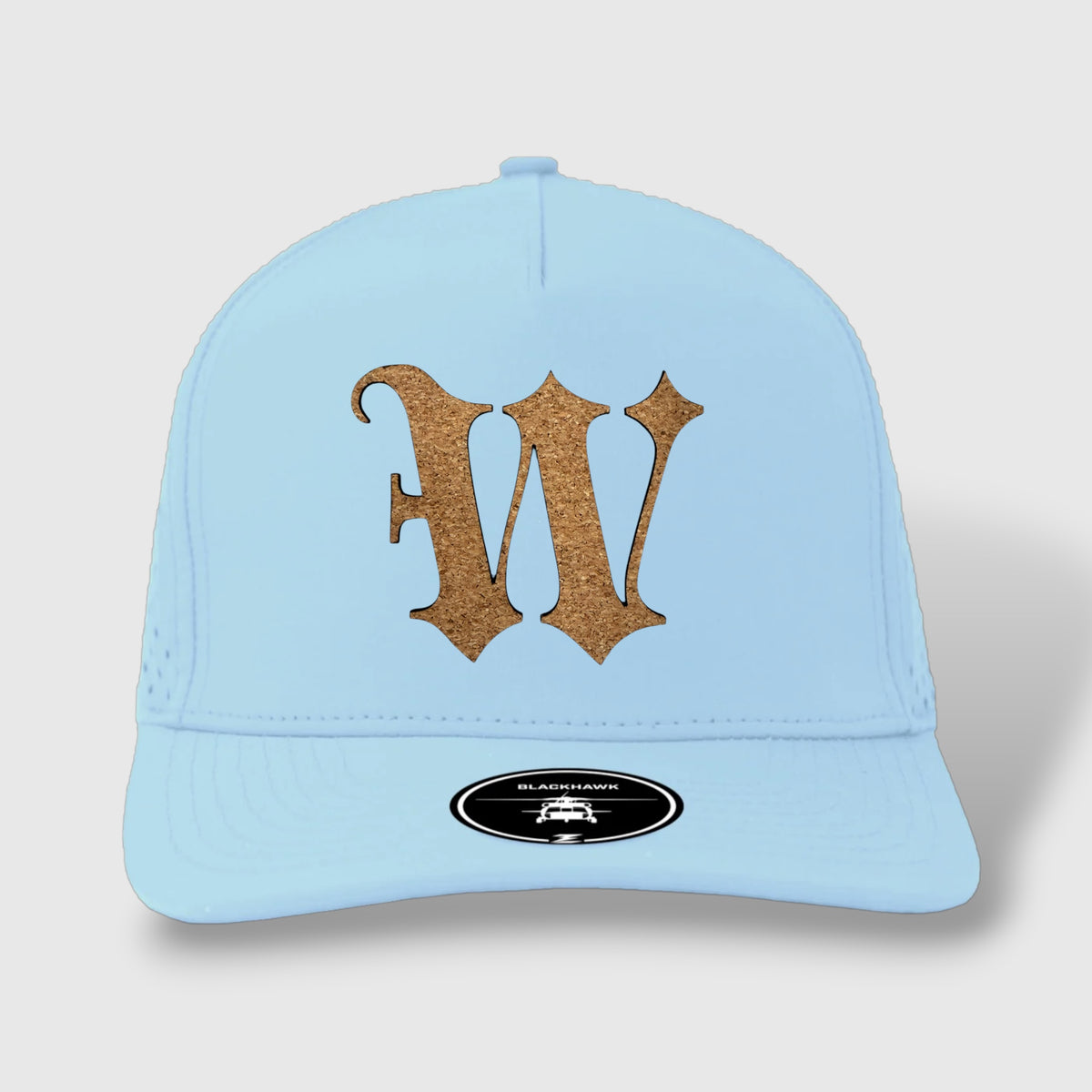 WOW Zapped Headwear Brand 5 Panel Curve Bill W