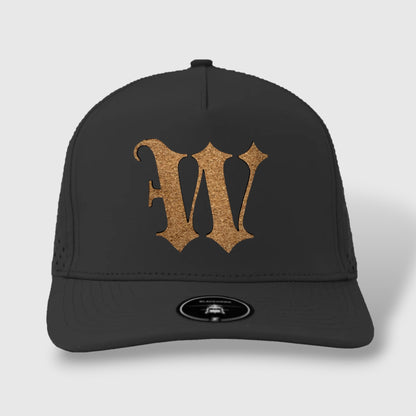 WOW Zapped Headwear Brand 5 Panel Curve Bill W