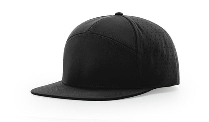 Custom Richardson 169 water resistant 7 Panel SnapBack with Leatherette Patch