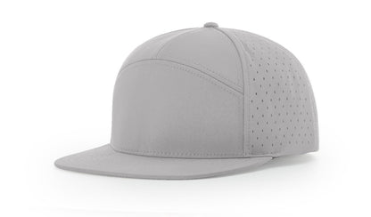 Custom Richardson 169 water resistant 7 Panel SnapBack with Leatherette Patch