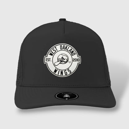 WOW Zapped Headwear Brand 5 Panel Curve Bill WOW Emblem