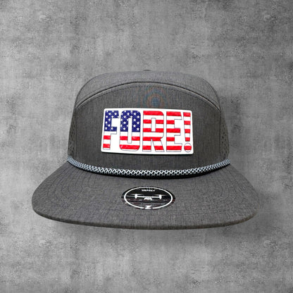 Limited Edition FORE! Printed Patch Hat