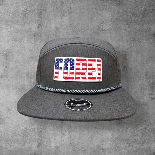 Limited Edition FORE! Printed Patch Hat