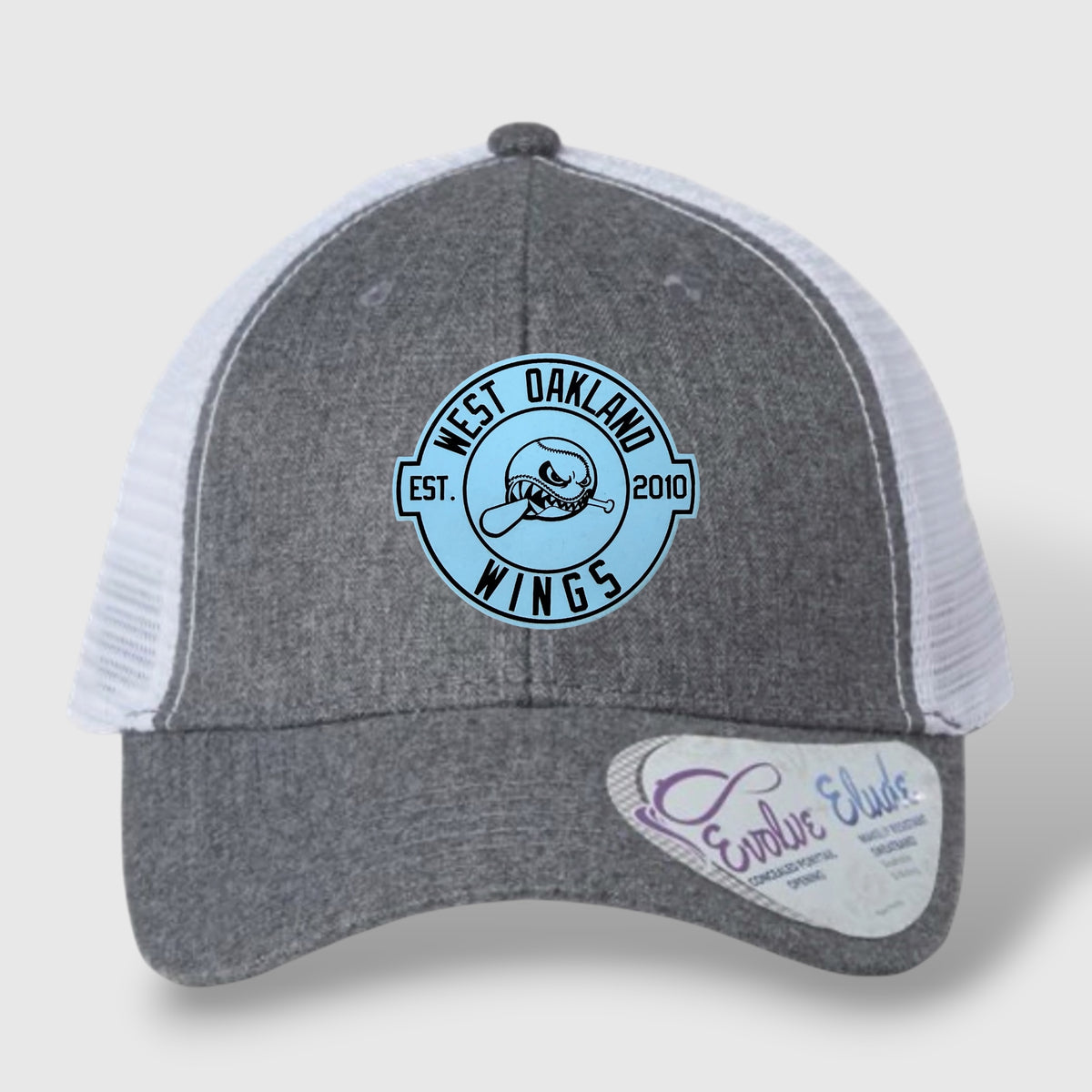 WOW Women's Modern Trucker Cap - CHARLIE WOW Emblem