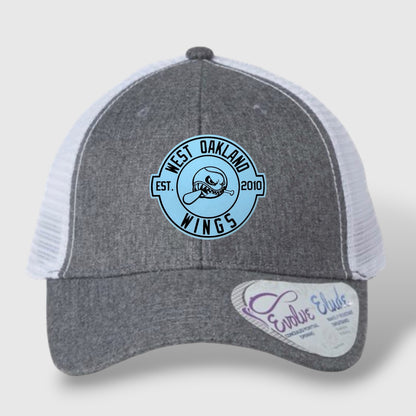 WOW Women's Modern Trucker Cap - CHARLIE WOW Emblem