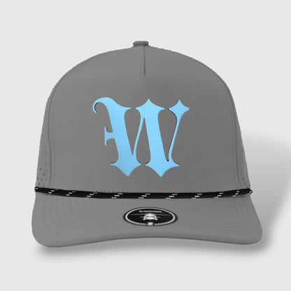WOW Zapped Headwear Brand 5 Panel Curve Bill W