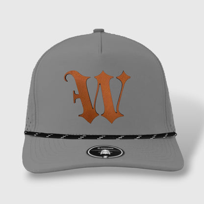WOW Zapped Headwear Brand 5 Panel Curve Bill W