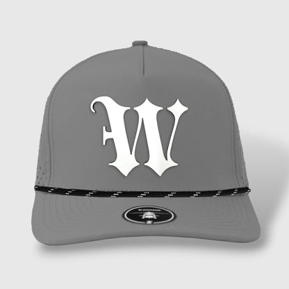 WOW Zapped Headwear Brand 5 Panel Curve Bill W