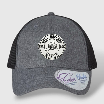 WOW Women's Modern Trucker Cap - CHARLIE WOW Emblem