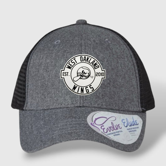 WOW Women's Modern Trucker Cap - CHARLIE WOW Emblem
