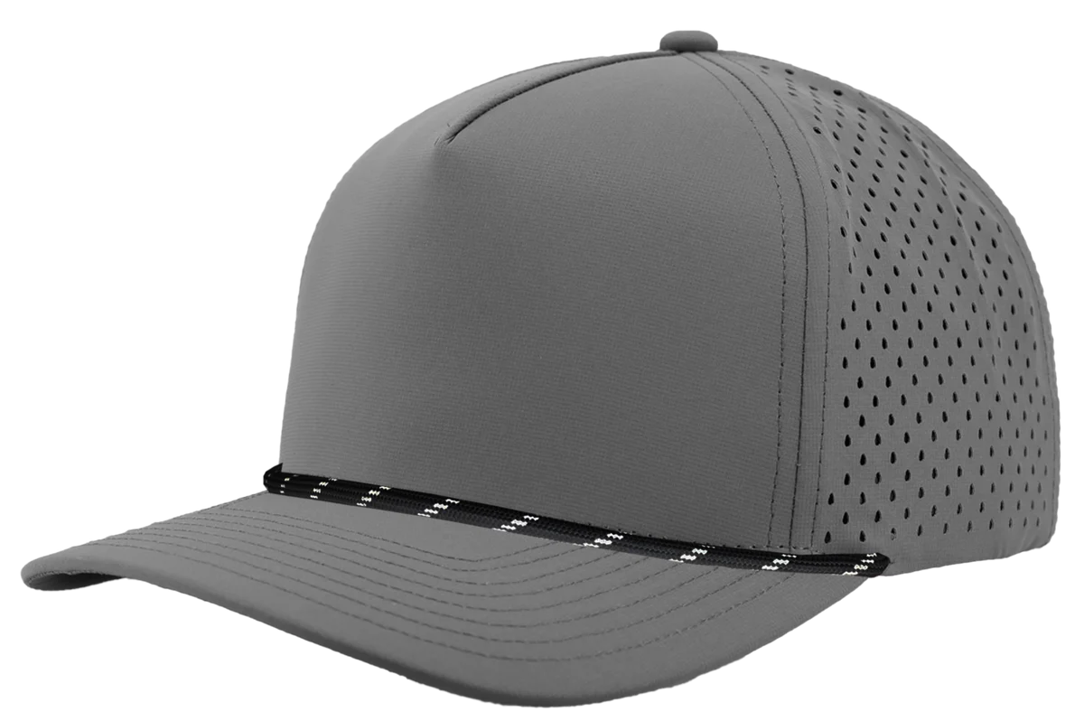 WOW Zapped Headwear Brand 5 Panel Curve Bill WOW Emblem