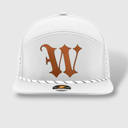 WOW Zapped Headwear Brand 7 Panel Flat Bill W