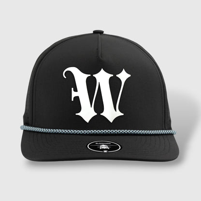 WOW Zapped Headwear Brand 5 Panel Curve Bill W
