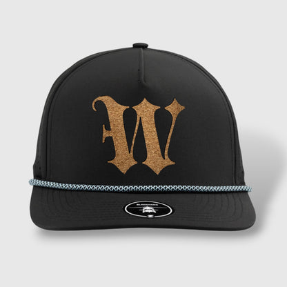 WOW Zapped Headwear Brand 5 Panel Curve Bill W