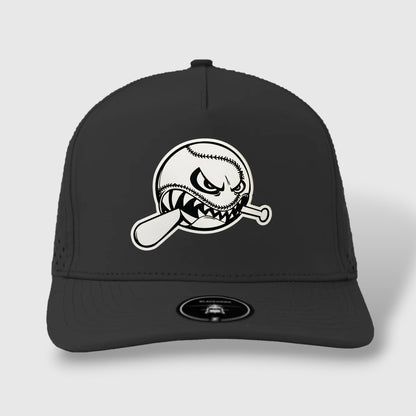 WOW Zapped Headwear Brand 5 Panel Curve Bill Baseball Logo