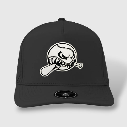 WOW Zapped Headwear Brand 5 Panel Curve Bill Baseball Logo