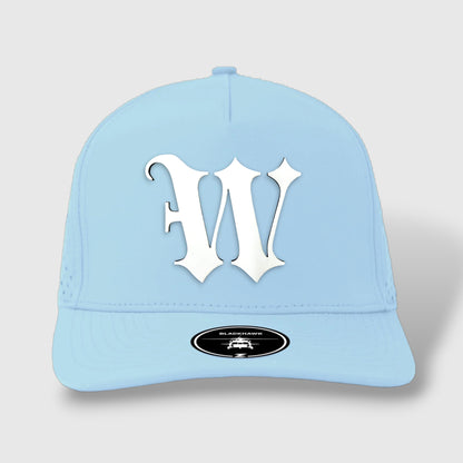 WOW Zapped Headwear Brand 5 Panel Curve Bill W