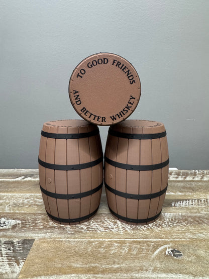 Team Bourbon Barrel Glencairn/Stash Travel Container