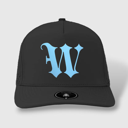 WOW Zapped Headwear Brand 5 Panel Curve Bill W