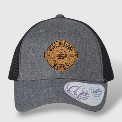 WOW Women's Modern Trucker Cap - CHARLIE WOW Emblem