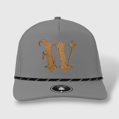 WOW Zapped Headwear Brand 5 Panel Curve Bill W