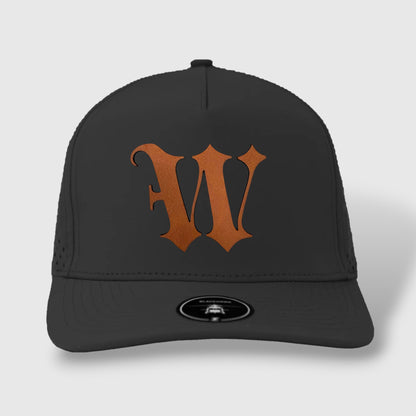 WOW Zapped Headwear Brand 5 Panel Curve Bill W