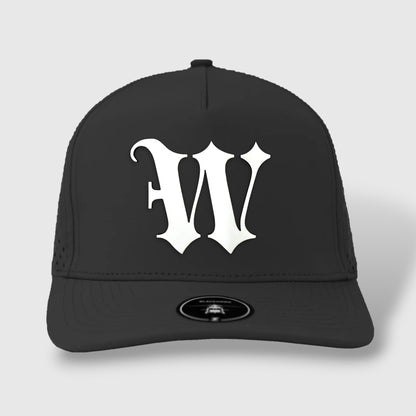 WOW Zapped Headwear Brand 5 Panel Curve Bill W