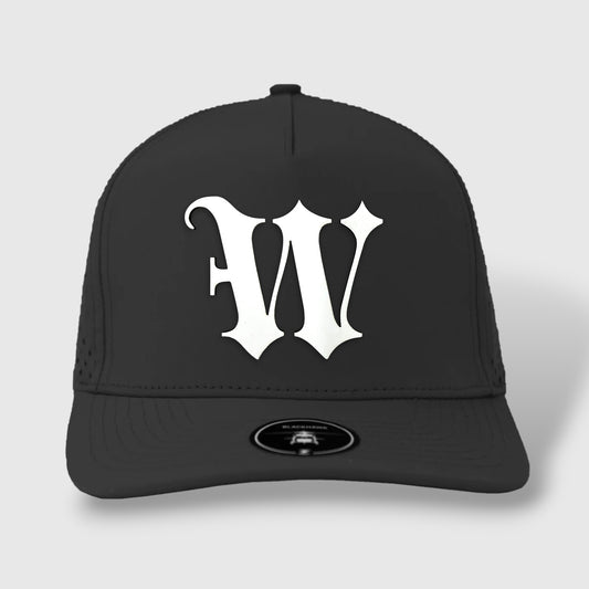 WOW Zapped Headwear Brand 5 Panel Curve Bill W