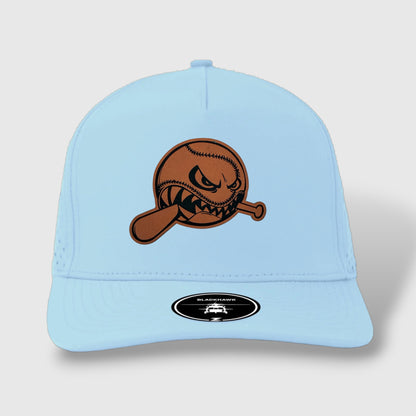 WOW Zapped Headwear Brand 5 Panel Curve Bill Baseball Logo