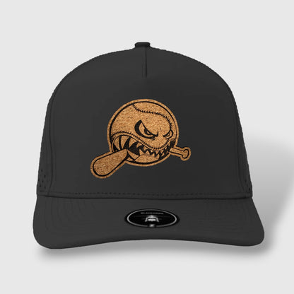 WOW Zapped Headwear Brand 5 Panel Curve Bill Baseball Logo