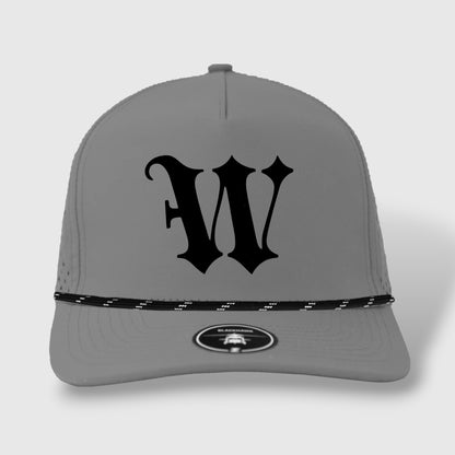 WOW Zapped Headwear Brand 5 Panel Curve Bill W