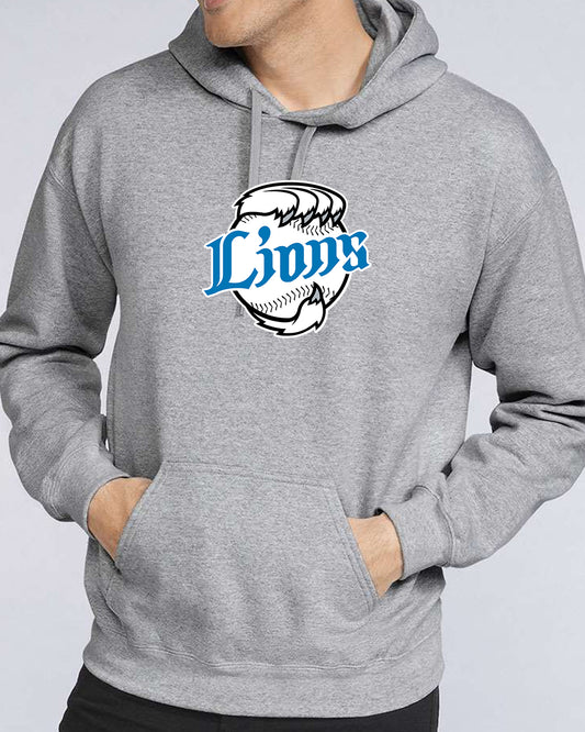 Lakes Lions Baseball Hooded SweatShirt