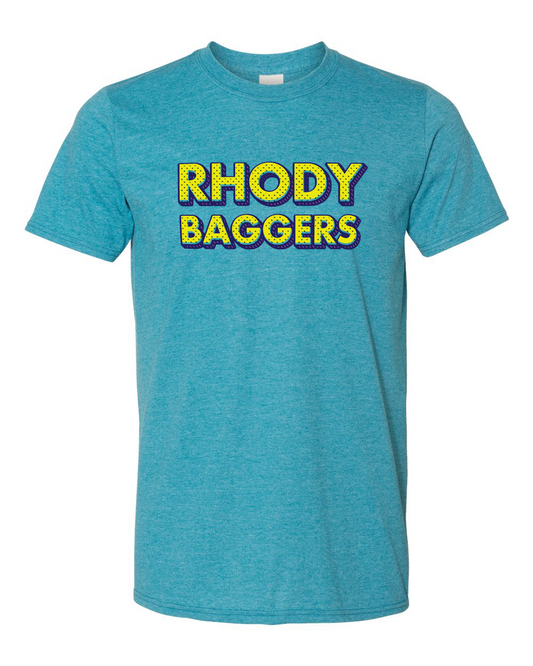 Rhody Baggers Retro Design T-Shirt
