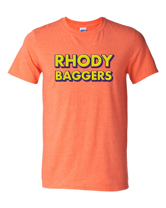 Rhody Baggers Retro Design T-Shirt