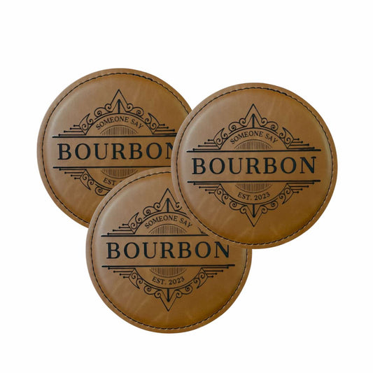 Custom Leatherette Coasters
