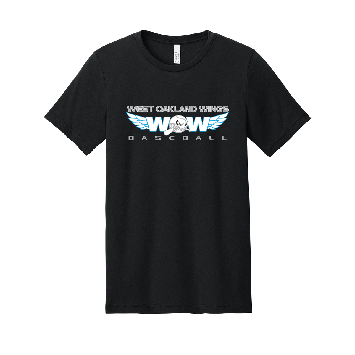 WOW Adult Tshirt Black