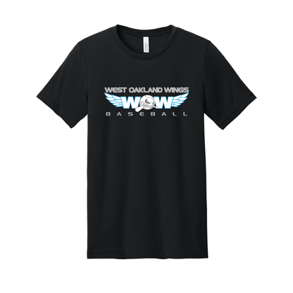 WOW Adult Tshirt Black