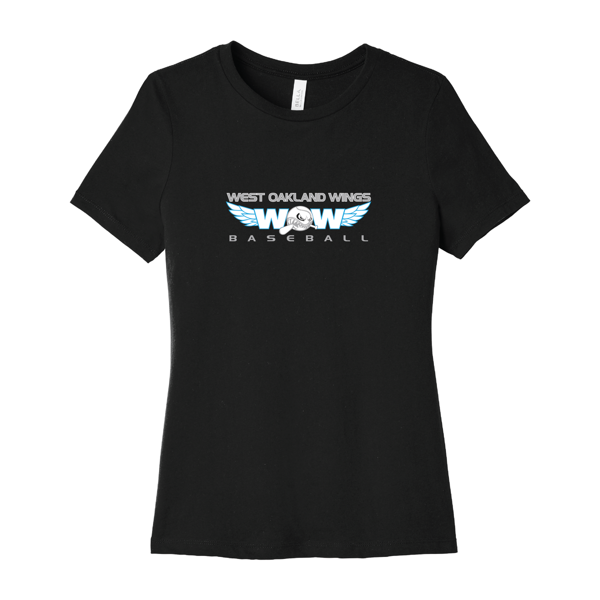 WOW Womens Tshirt Black