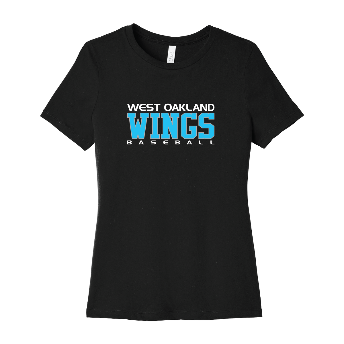 WOW Womens Tshirt Black