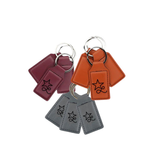 Custom Leatherette Keychain
